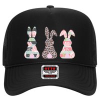 Cute Easter Bunnies Rose Stripe Leopard Patterns Hat