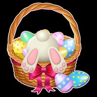 Cute Easter Bunny Basket Hoodie