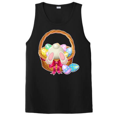 Cute Easter Bunny Basket PosiCharge Competitor Tank