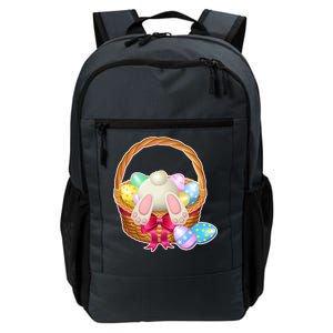 Cute Easter Bunny Basket Daily Commute Backpack