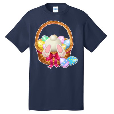 Cute Easter Bunny Basket Tall T-Shirt