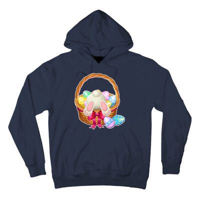 Cute Easter Bunny Basket Tall Hoodie