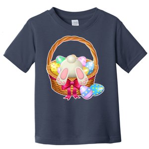 Cute Easter Bunny Basket Toddler T-Shirt