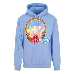 Cute Easter Bunny Basket Unisex Surf Hoodie