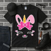 Cute Easter Bunny Unicorn Magical Tall T-Shirt