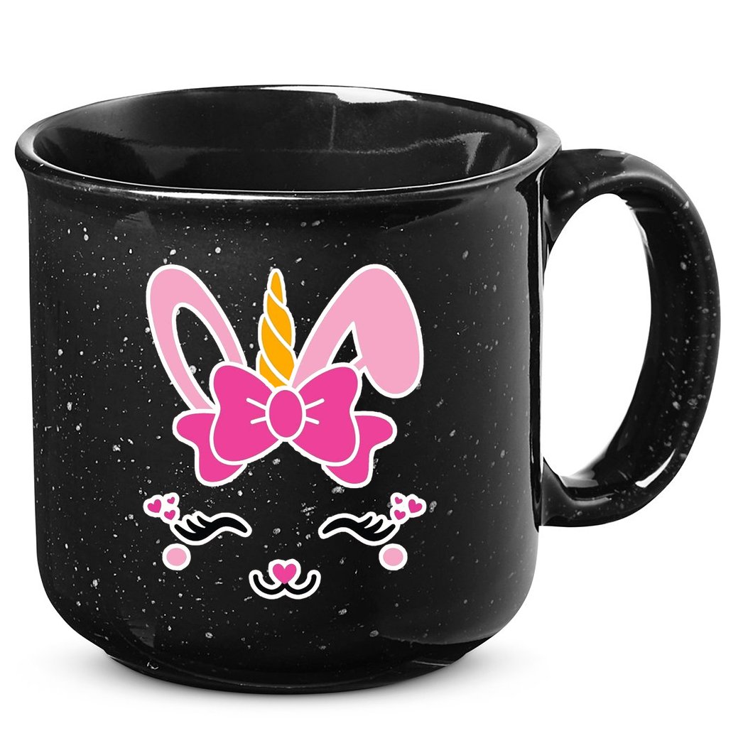 Cute Easter Bunny Unicorn Magical 15oz Campfire Ceramic Mug