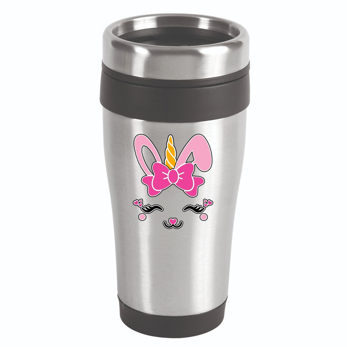Cute Easter Bunny Unicorn Magical 16oz Travel Tumbler