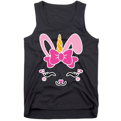Cute Easter Bunny Unicorn Magical Tank Top
