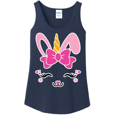 Cute Easter Bunny Unicorn Magical Ladies Essential Tank