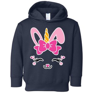 Cute Easter Bunny Unicorn Magical Toddler Hoodie