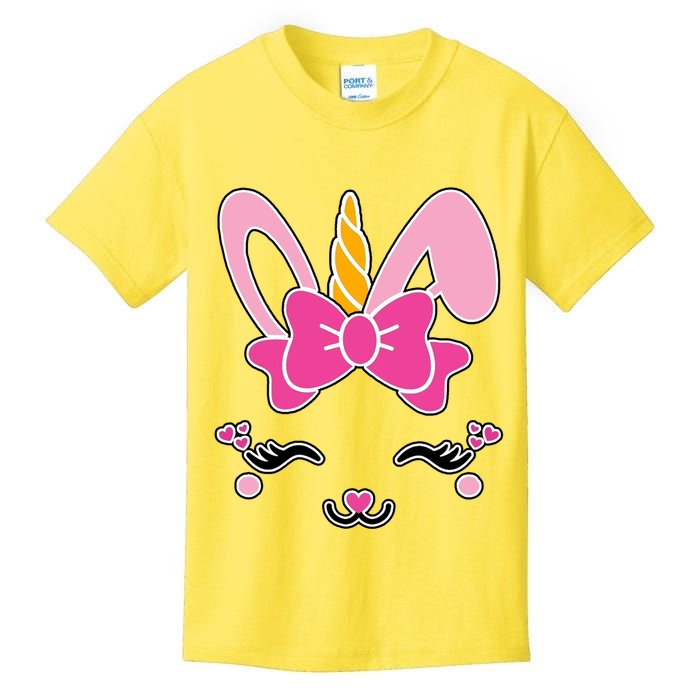 Cute Easter Bunny Unicorn Magical Kids T-Shirt