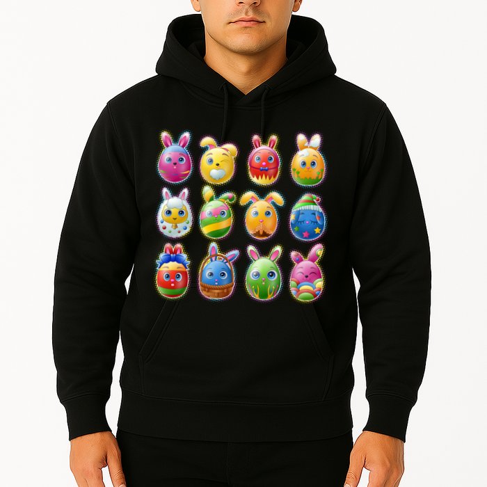 Cute Easter Eggs Hoodie