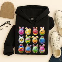 Cute Easter Eggs Hoodie
