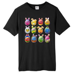 Cute Easter Eggs Tall Fusion ChromaSoft Performance T-Shirt