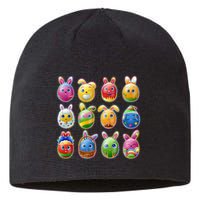 Cute Easter Eggs Sustainable Beanie