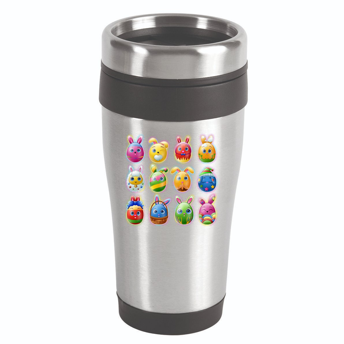 Cute Easter Eggs 16oz Travel Tumbler