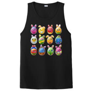 Cute Easter Eggs PosiCharge Competitor Tank