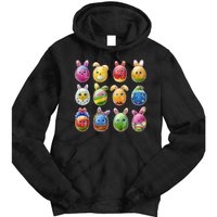 Cute Easter Eggs Tie Dye Hoodie