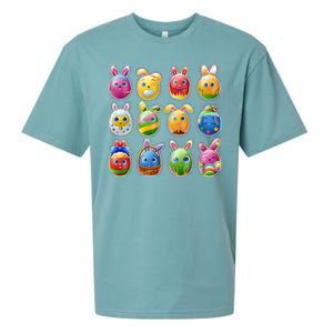 Cute Easter Eggs Sueded Cloud Jersey T-Shirt