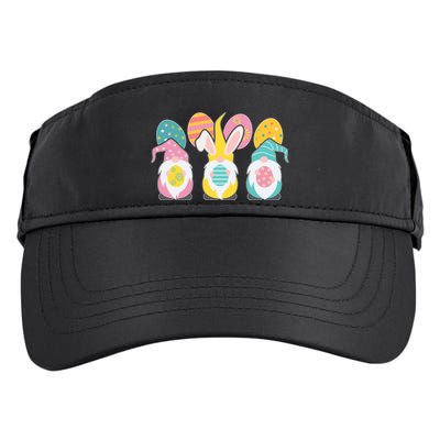 Cute Easter Holiday Gnomes Adult Drive Performance Visor