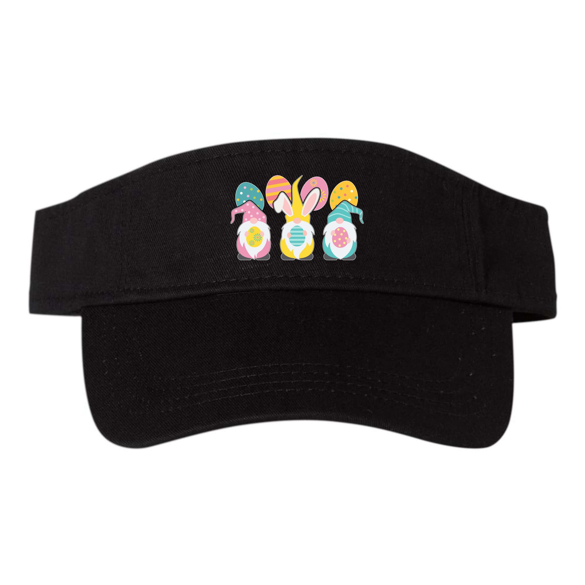 Cute Easter Holiday Gnomes Visor