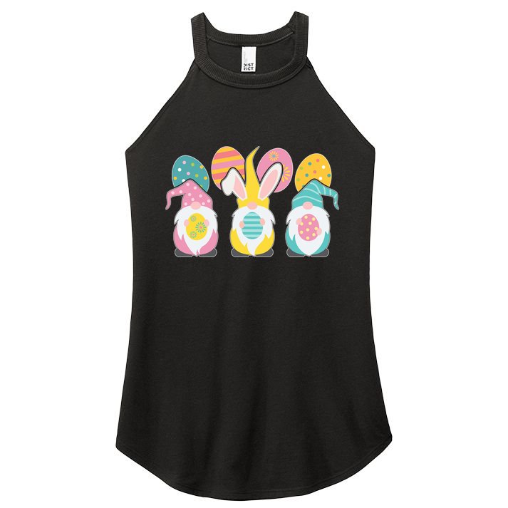 Cute Easter Holiday Gnomes Women's Perfect Tri Rocker Tank