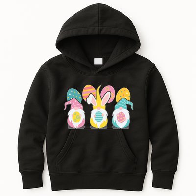 Cute Easter Holiday Gnomes Kids Hoodie