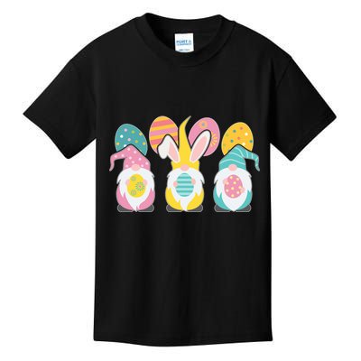 Cute Easter Holiday Gnomes Kids T-Shirt