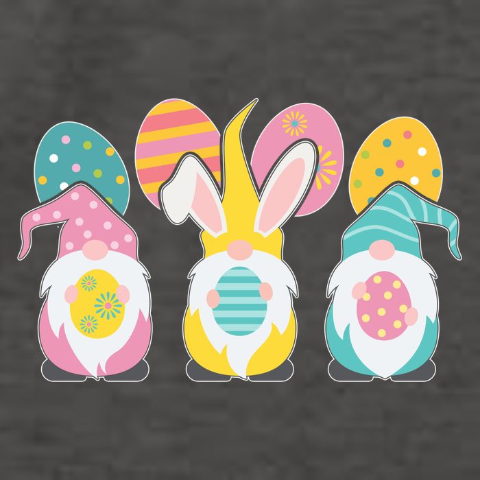 Cute Easter Holiday Gnomes Vector Backpack