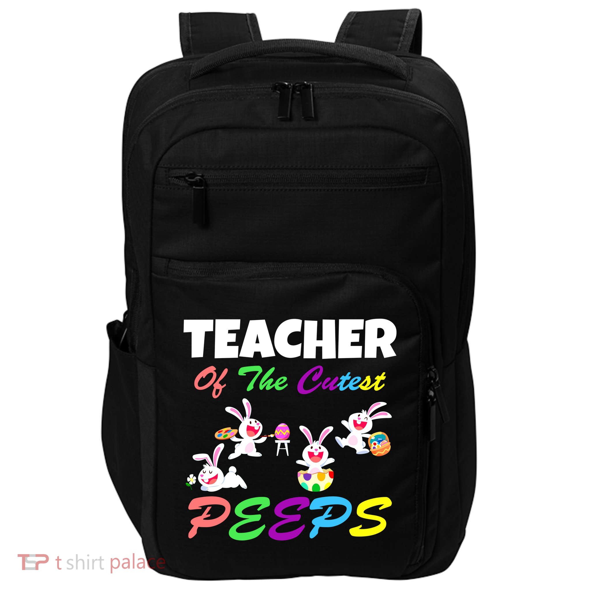 Cute Easter: Teacher Of The Cutest Peeps Impact Tech Backpack