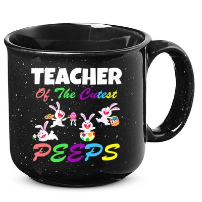 Cute Easter: Teacher Of The Cutest Peeps 15oz Campfire Ceramic Mug