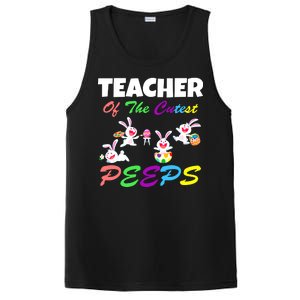 Cute Easter: Teacher Of The Cutest Peeps PosiCharge Competitor Tank