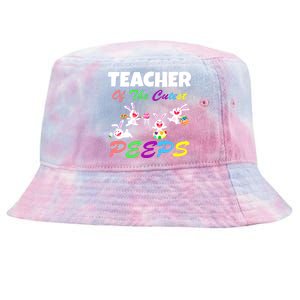 Cute Easter: Teacher Of The Cutest Peeps Tie-Dyed Bucket Hat