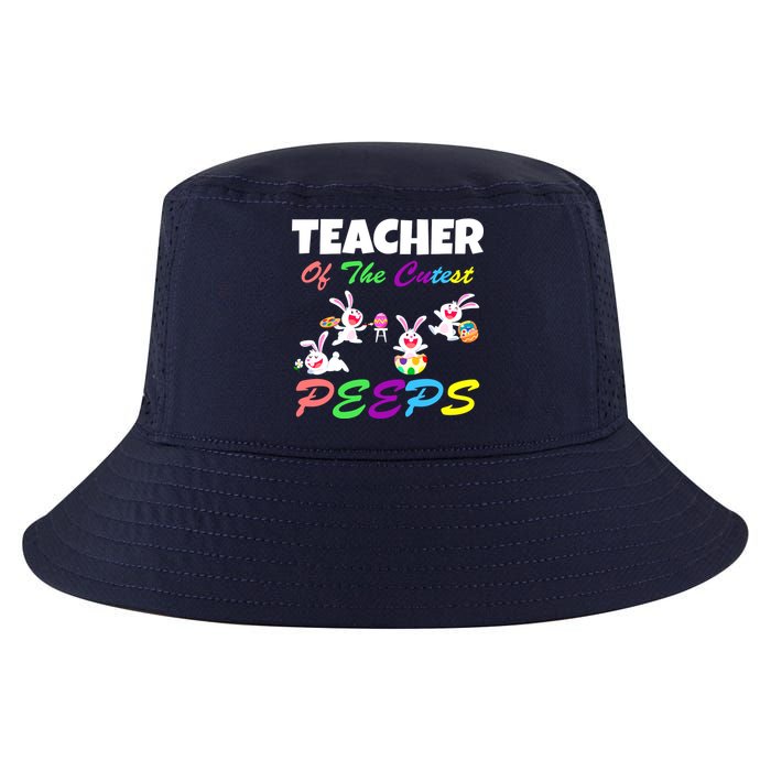 Cute Easter: Teacher Of The Cutest Peeps Cool Comfort Performance Bucket Hat