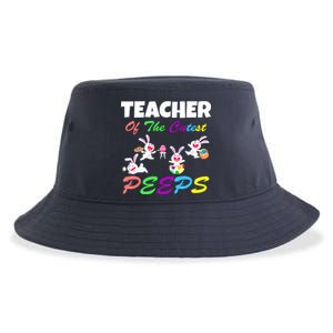 Cute Easter: Teacher Of The Cutest Peeps Sustainable Bucket Hat