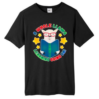 Cute Educational - A Whole Llama Learning Tall Fusion ChromaSoft Performance T-Shirt