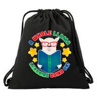 Cute Educational - A Whole Llama Learning Drawstring Bag