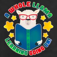 Cute Educational - A Whole Llama Learning Trucker Hat