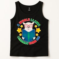 Cute Educational - A Whole Llama Learning Tank Top