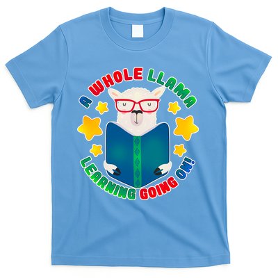 Cute Educational - A Whole Llama Learning T-Shirt