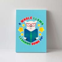 Cute Educational - A Whole Llama Learning Canvas