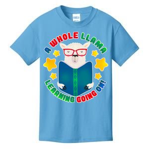 Cute Educational - A Whole Llama Learning Kids T-Shirt