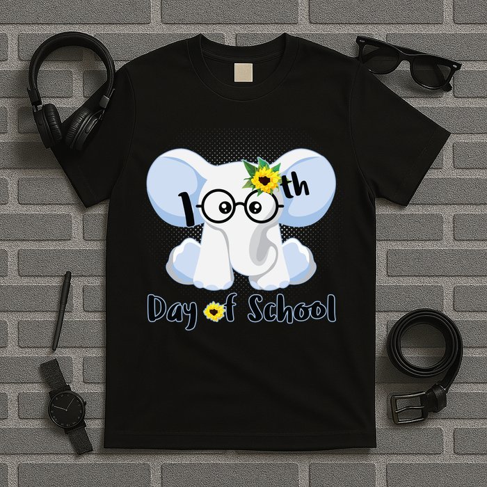 Cute Elephant 100th Day of School T-Shirt