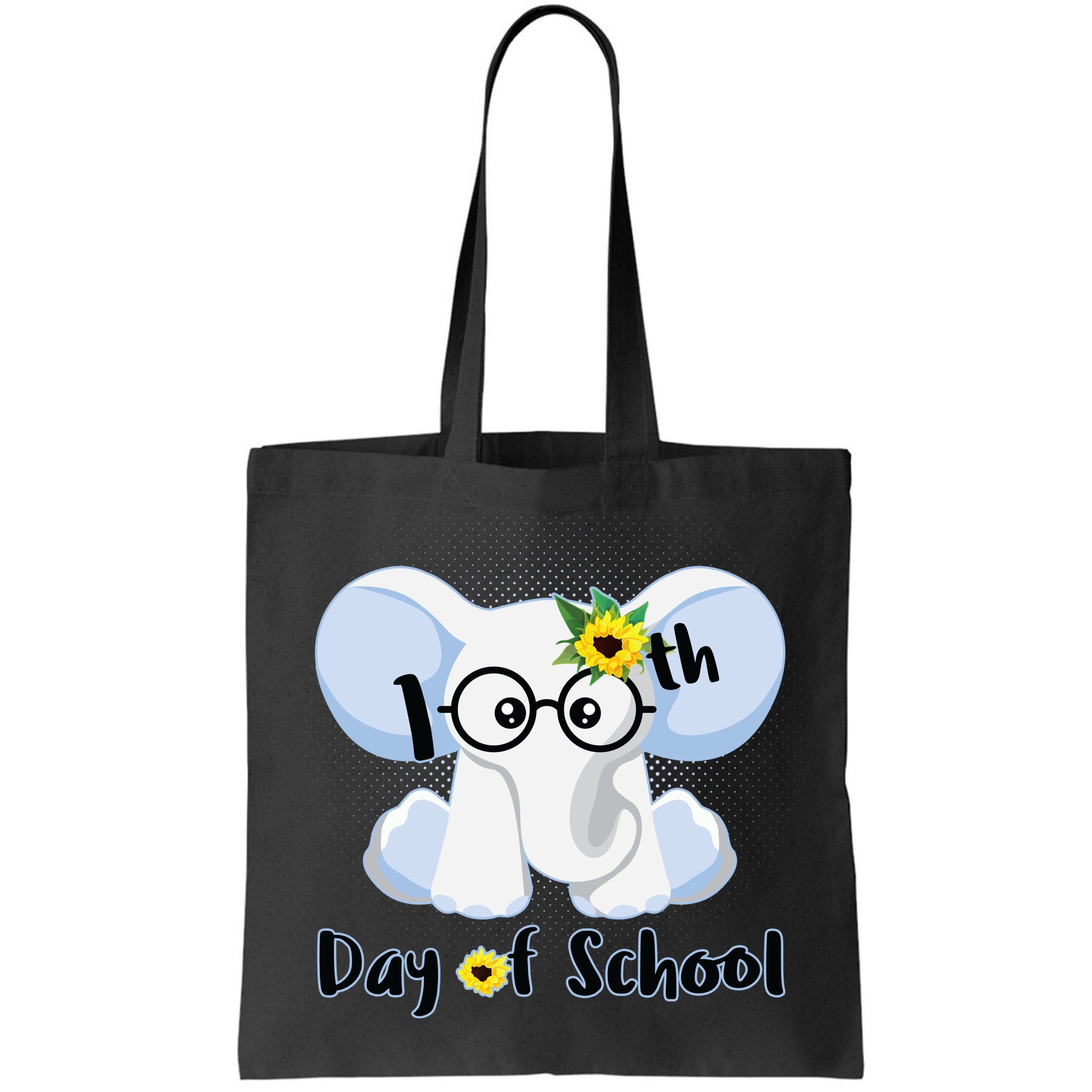 Cute Elephant 100th Day of School Bag
