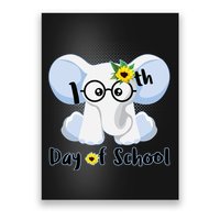 Cute Elephant 100th Day of School Poster