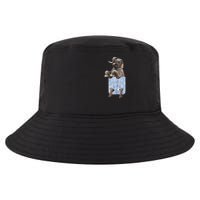 Cute Elephant Front Pocket Cool Comfort Performance Bucket Hat