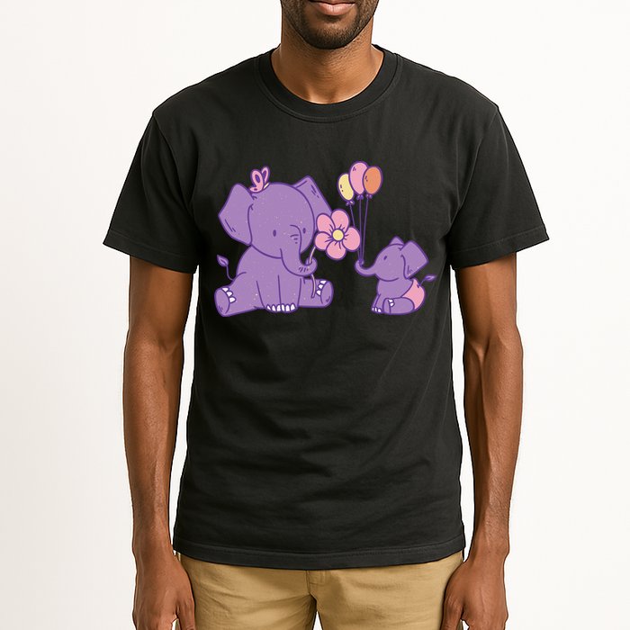 Cute Elephants Tall T-Shirt