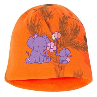 Cute Elephants Kati - Camo Knit Beanie