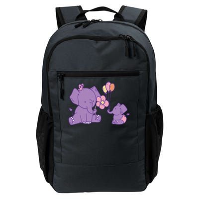 Cute Elephants Daily Commute Backpack