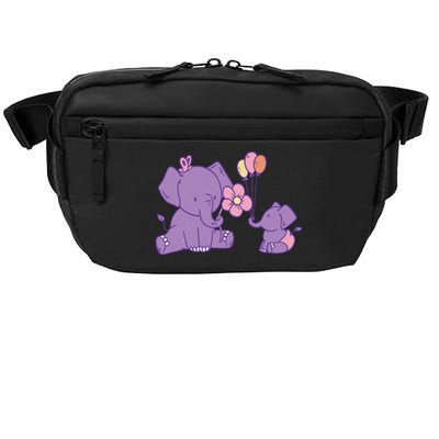 Cute Elephants Crossbody Pack